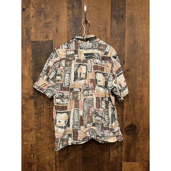 Vintage Cooke Street Honolulu Hawaiian Button Down T Shirt *read For Size* - Picture 3 of 5